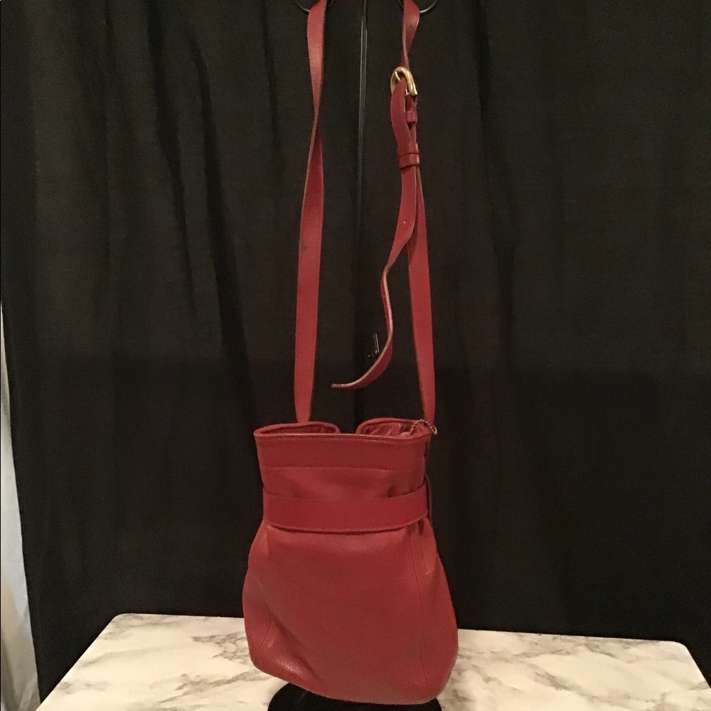 Coach bucket style purse